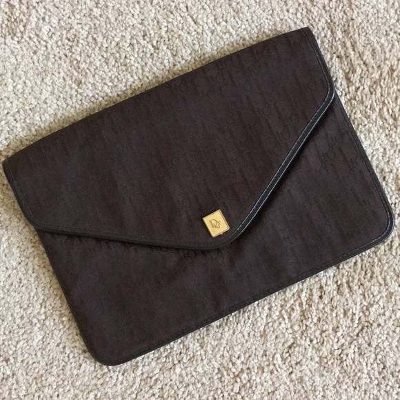 vintage dior envelope clutch